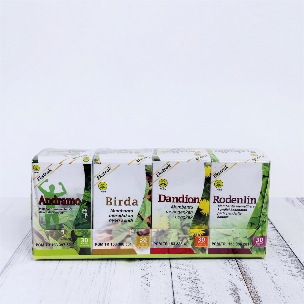 PTK Paket Tumor Kanker md herbal Isi 4 Jenis Kapsul Dandion berfungsi untuk mengatasi peradangan And