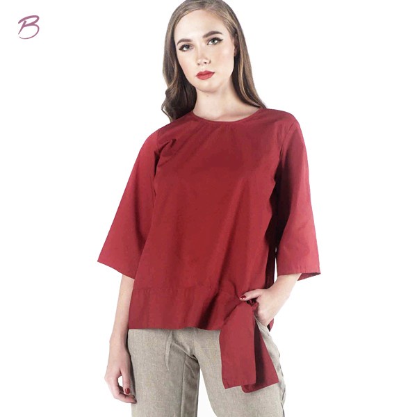 BodyTalk Blouse Wanita  Joanne Teracota Shirt 23394T5TC