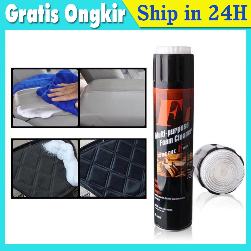 Pembersih Busa Serbaguna/pembersih interior mobil/All Clear Interior Mobil Foam Pembersih Serbaguna