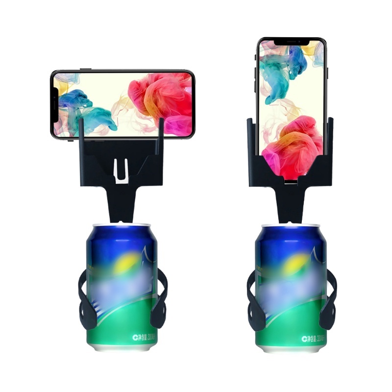 Two In One Car Water Cup Holder Tempat Handphone/Braket Penyimpanan Interior Mobil/Rak Penyimpanan Anti Jatuh Water Cup Multifungsi/Bracket Navigasi GPS General Motors