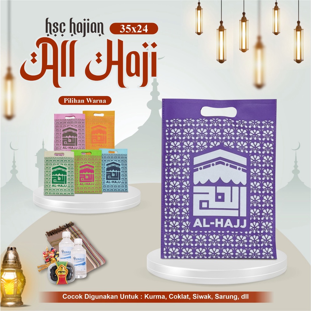 

Goodie Bag Haji Dan Umroh Tas Spunbond Souvenir Haji Dan Umroh Terlaris Termurah 35x24