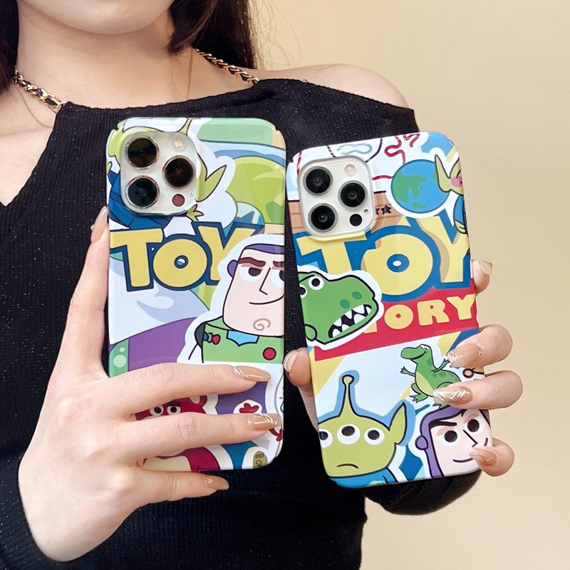 Toy Story Strawberry Bear Hard Plastic Case HP iP iPhone 14 + Plus X XS XR 11 12 13 Pro Max FTD Casing Apple