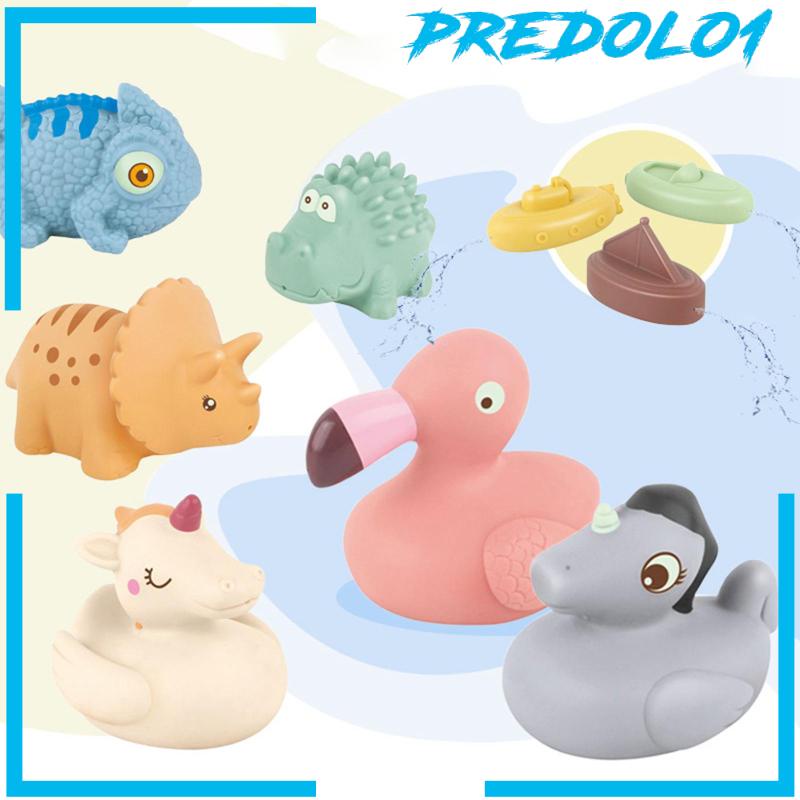 [Predolo1] Mainan Hewan Mandi Bayi Lucu Anak Balita Kids Bathroom Toys Untuk Air
