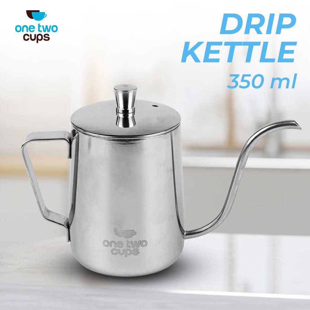 One Two Cups Teko Kopi Leher Angsa Pitcher Drip Kettle Cup - AA0052