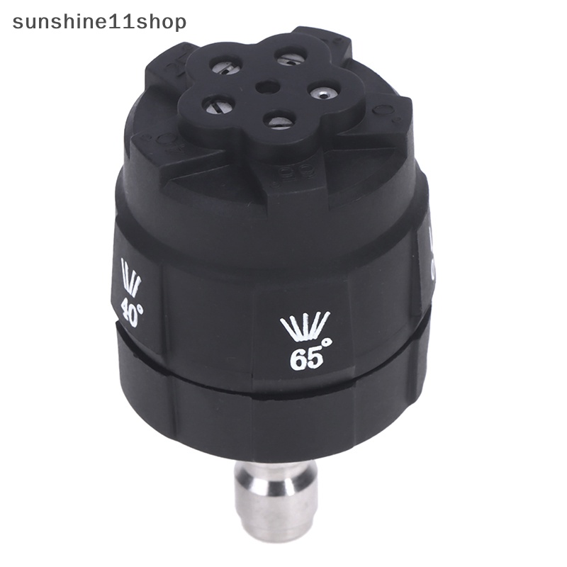 Sho 5in1 Nozzle Cuci Tekanan Tinggi 015 25 40 65 G1/4 Male Connect N