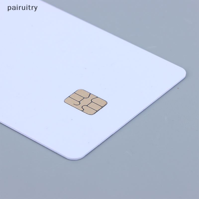 Prt 5pcs Sle442 Chip Blank Smart Card Dengan Strip Magnetik Hico 3track Inkjet PVC Contact Type Composite IC Card PRT