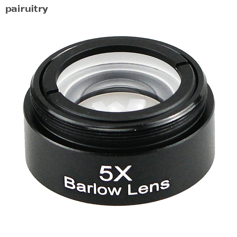 Lensa Barlow PRT 5X Untuk Apa Saja M28X0.6 Drat 1.25inch Teleskop Lensa Mata Astronomi PRT