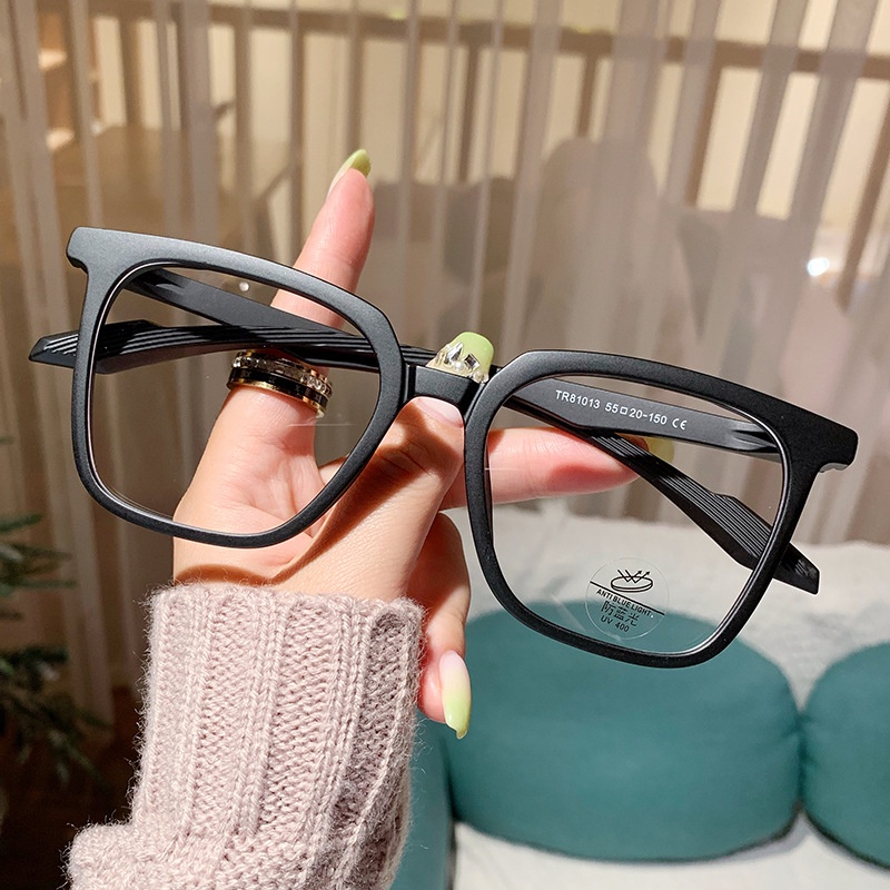 Tr90 Anti Blue Light Blocking Glasses Clear Kacamata Anti Radiasi Lensa Tergantikan Untuk Wanita/Pria