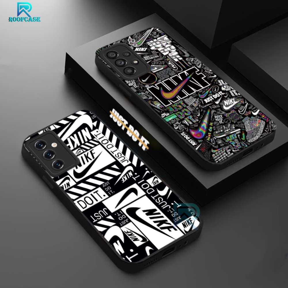 	 Casing hp Samsung M23 5G A14 5G A04e A04s A04 A03s A02S A03 A13 A12 A10 A10S A50 A50S A30S Tide Brand Label Graffiti Soft Rubber Case ROOFCASE	