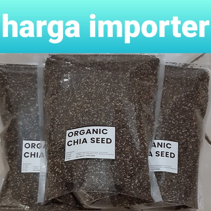 

Murah Meriah premium organic chia seed 1kg