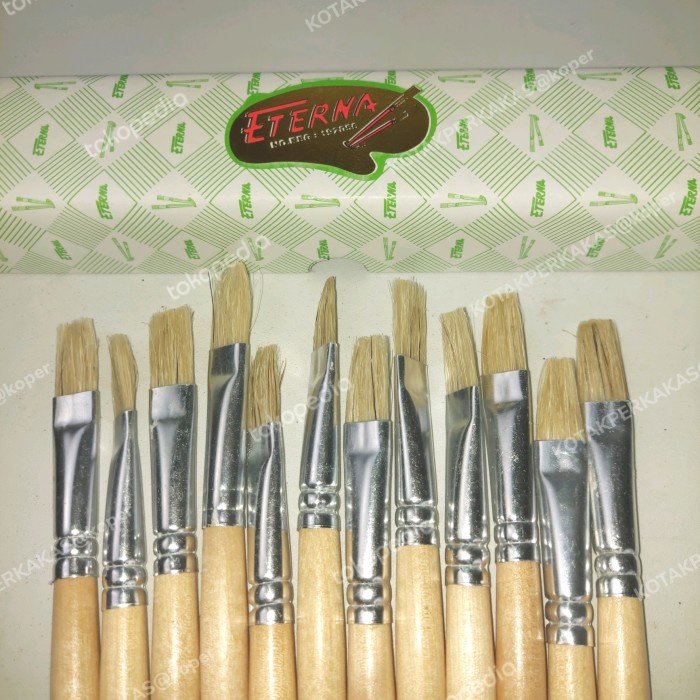 

Kuas Lukis ETERNA nomor 8 per 1 lusin