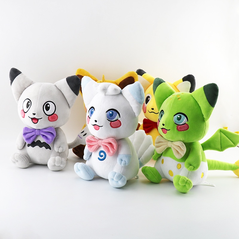 Ready Stock Pokemon Pikachu Mainan Anime Boneka Mainan Peluche Boneka Hadiah Untuk Anak