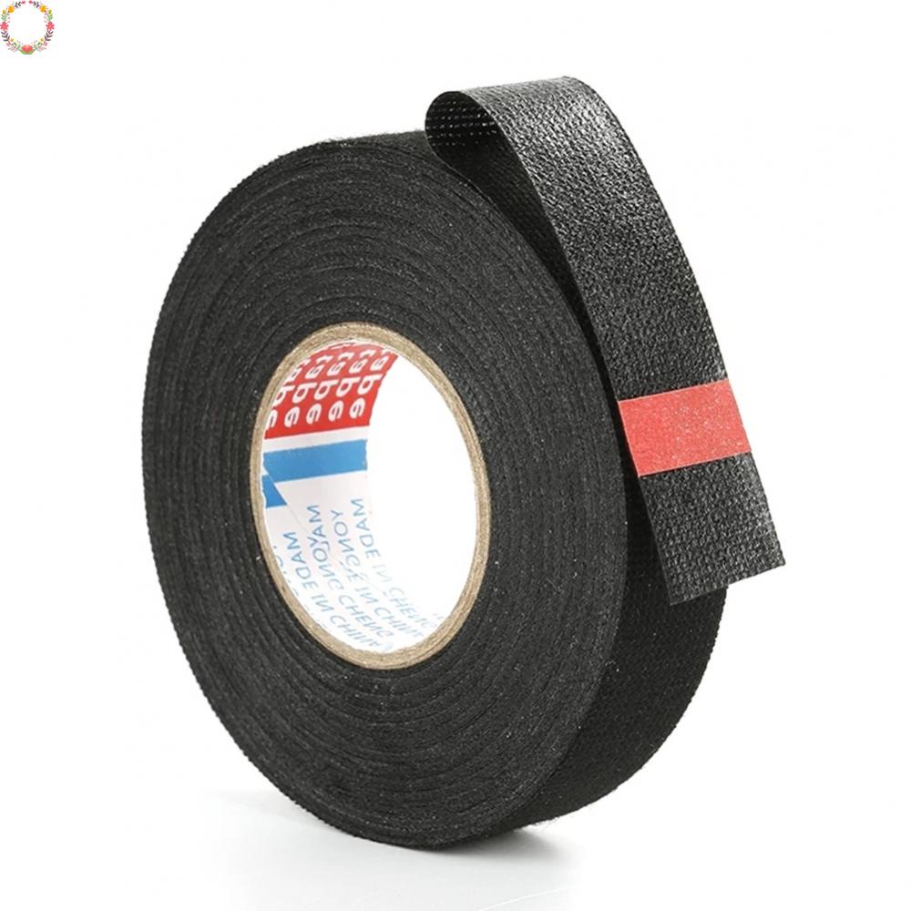 Adhesive Harness Tape Rubber Type Pressure Sensitive Tape Isolasi PVC Hitam Untuk Reparasi Listrik