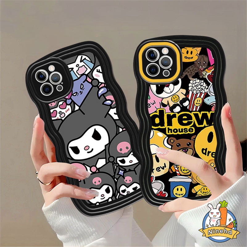 Oppo A17 A17K A77 A77s A57 A16 A16K A15 A15s A3s A5s A7 A78 A76 A96 A74 A54 A93 A94 A95 A92 A52 A53 A5 A9 F11 F9 Reno7 6 5 Pro 8T 8Z 7Z 6Z Mewah Hitam Retro Tempat Hp Butterfly