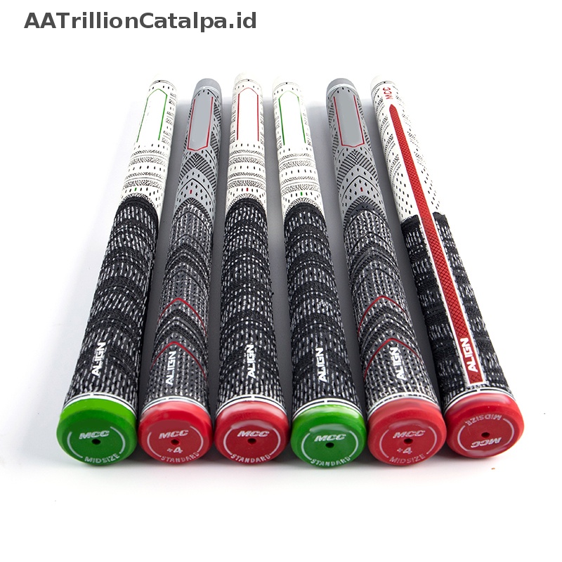 Aatrililioncatalpa Golf Grip Rubber Standard Midsize Grip Aksesoris Golf Olahraga ID