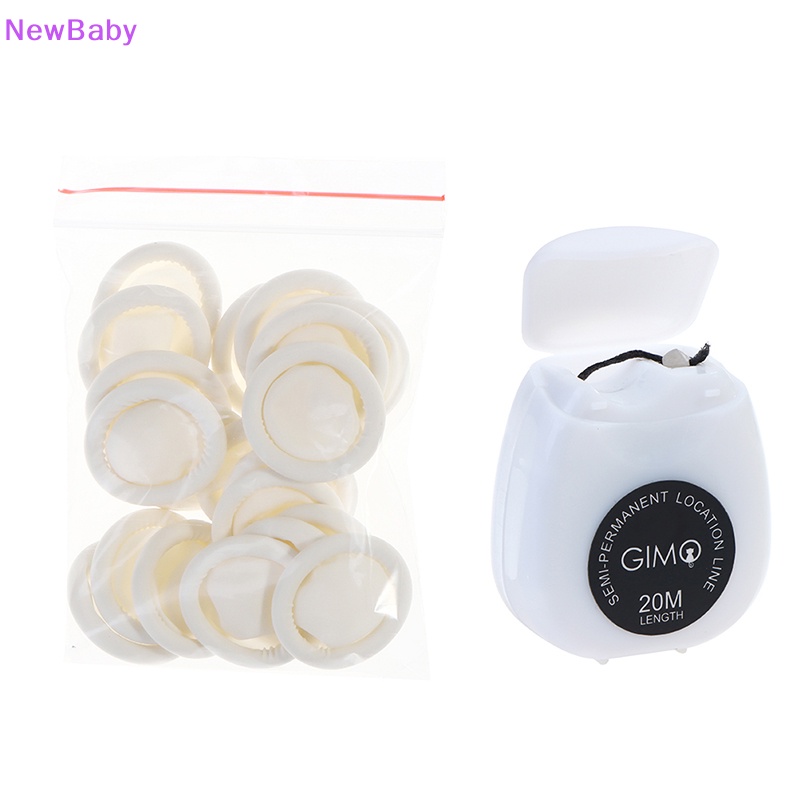 Newbaby 20M Mapping Pre-ink String Make Up Pewarna Liner Benang Semi Posisi Alis ID