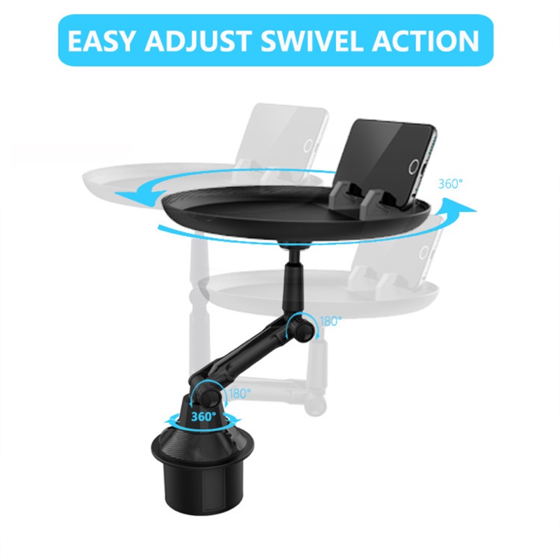 Car Phone Holder Multifungsi/Rak Penyimpanan Makanan Meja Makan Kecil Yang Dipasang Di Mobil/Car Armrest Storage Phone Holder/General Motors Water Cup Fall Arrest Fixing Bracket
