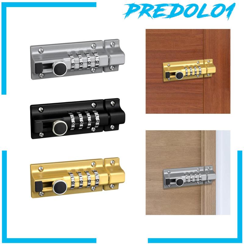 [Predolo1] Baut Pengunci Kombinasi Mechanical Password Lock Sliding Bolt Latch