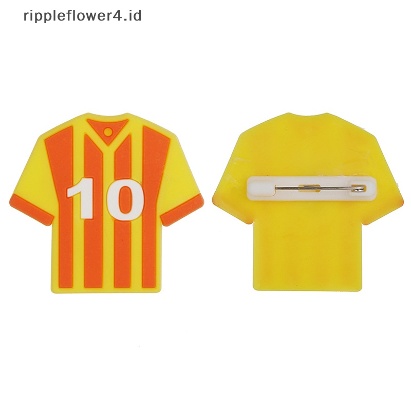 {rippleflower4.id} 5pcs Bros Gaya Sepak Bola Lencana Piala Dunia Dekorasi Sepak Bola Piala Dunia Baju Sepak Bola Bros Pribadi Piala Indah Sepatu Gym Bentuk Pengadilan Bros Lencana Hadiah~