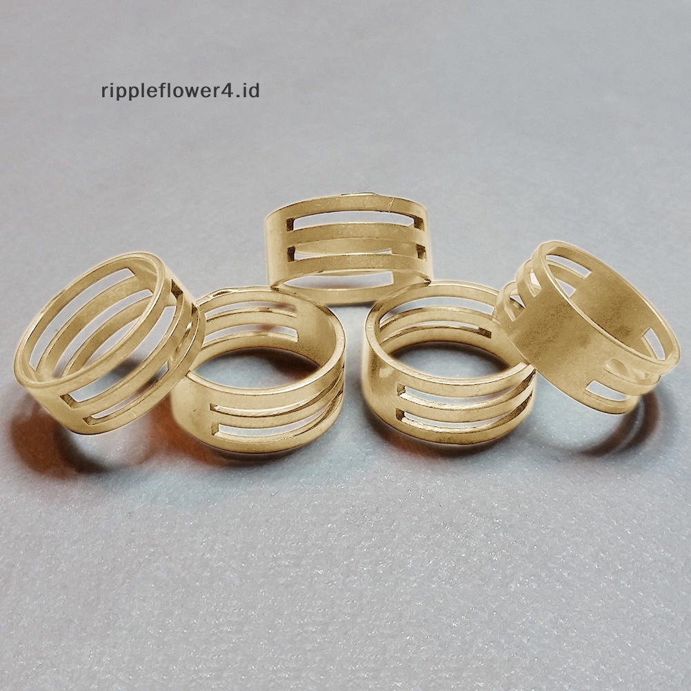 {rippleflower4.id} Jump Ring Opener Closer Tools Perhiasan Manik-Manik Craft Helper Kuningan DIY~