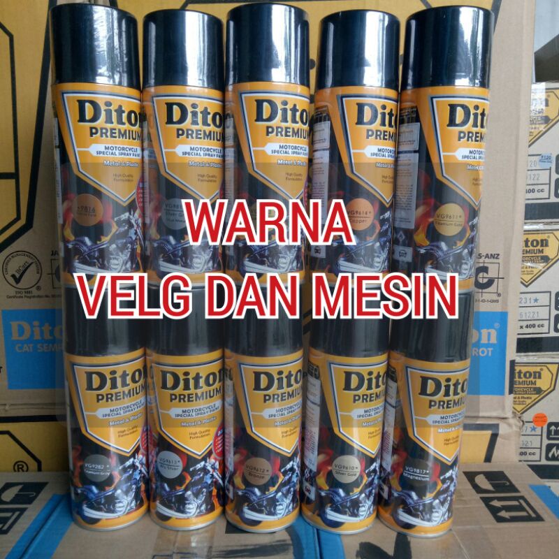 pilok pilox diton premium 400cc varian velg pelg varian mesin silver grey 9815 silver gold 9610 spar