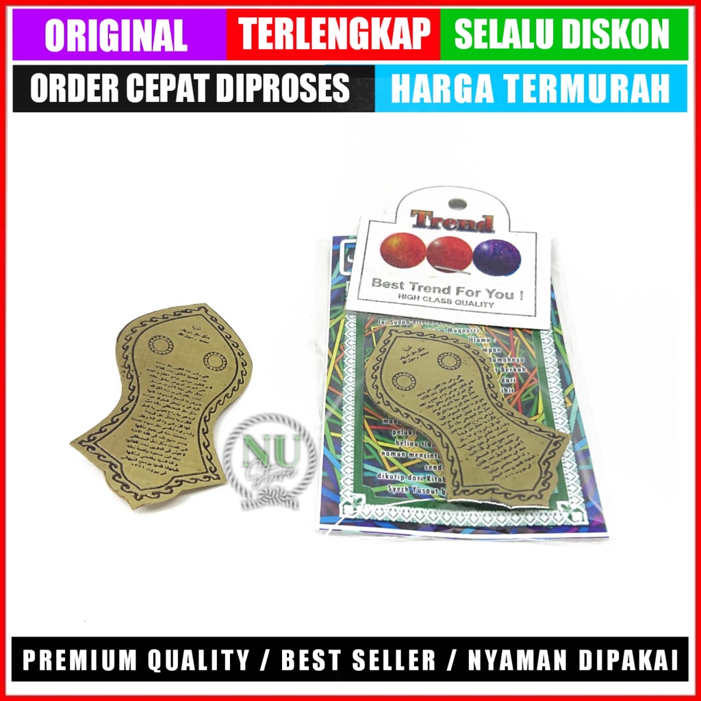 Pin Terompah Emas BEST SELLER / Pin Terompah Nabi PREMIUM / Pin Terompah Tarim / Bros Terompah / Pin