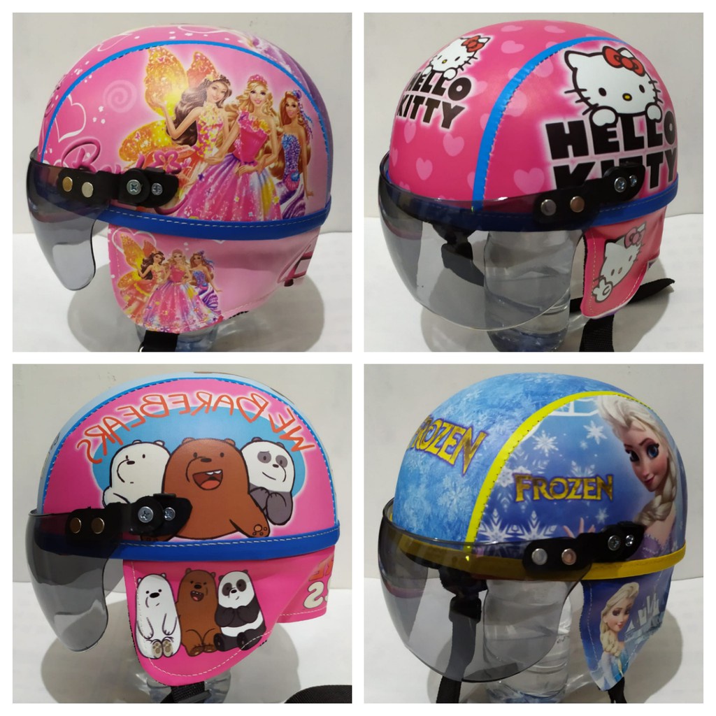 Helm Anak 1 - 4 Tahun / Helm Retro Anak / Helm Anak Sinchan