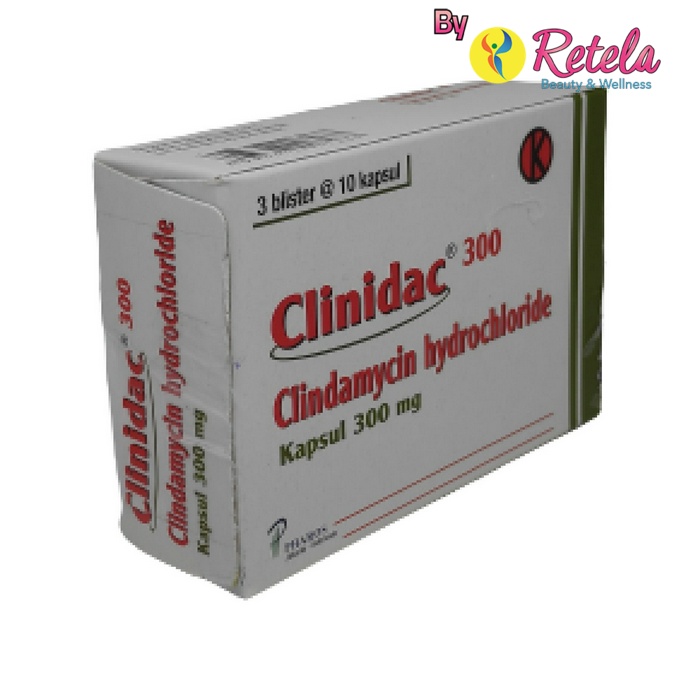 CLINIDAC 300MG 1 STRIP 10 CAPSUL