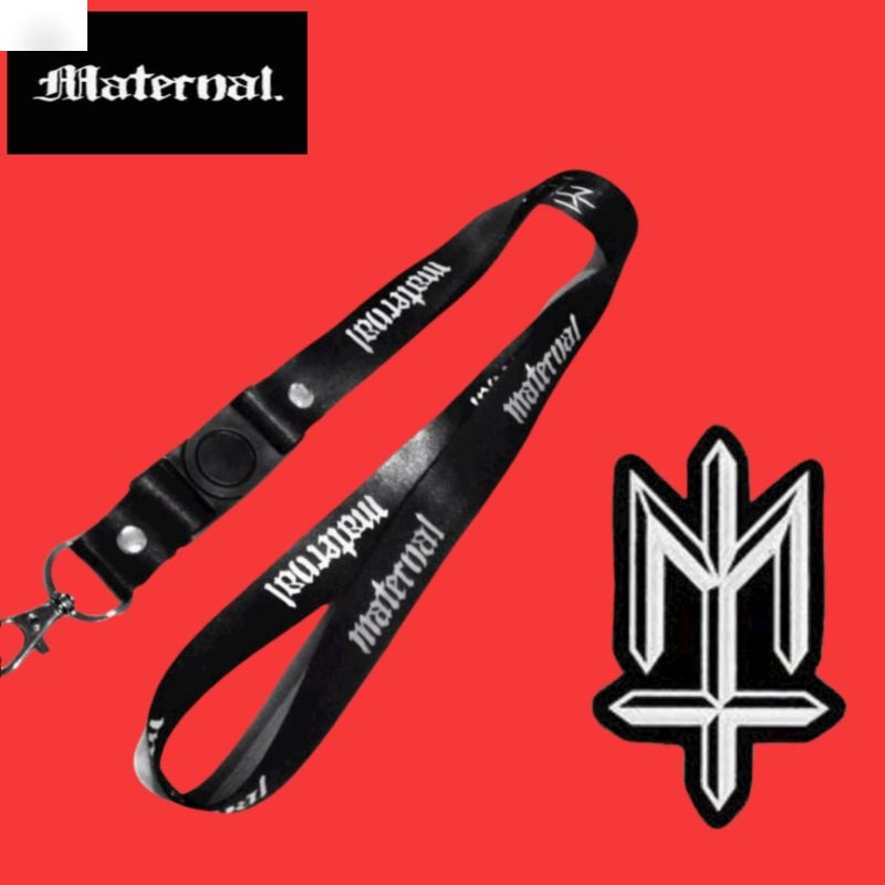 

TALI LANYARD MATERNAL LOGO gantungan id card gantungan kunci gantungan hp best seller
