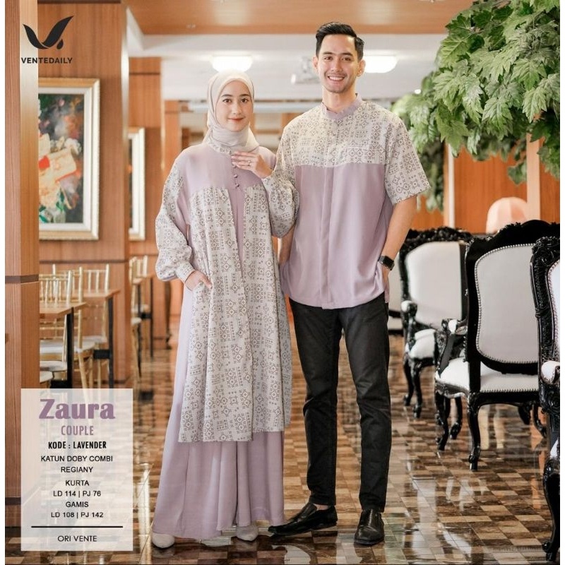 ZAURA COUPLE ORI VENTE DAILY | Katun Doby combi Regiany
