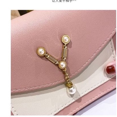 KH Tas Wanita Selempang Kecil Mutiara Terbaru Woman Bag PU A47