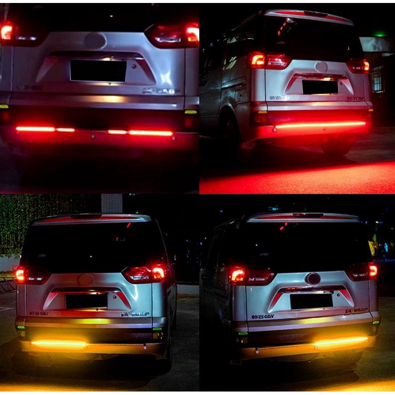 Lampu LED BAGASI PANAH TRUK mobil tail trunk belakang drl bus 12V 24V 150CM atraktif