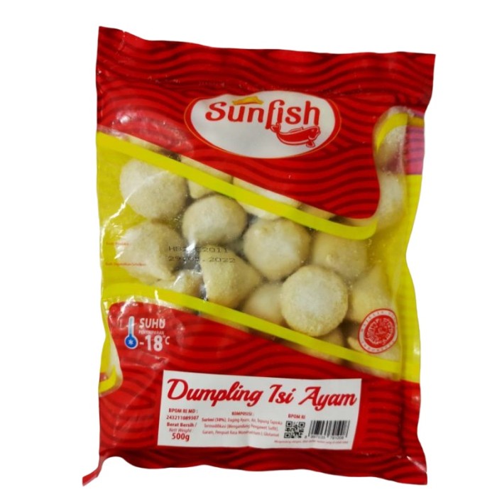 

sunfish dumpling isi ayam 500gr