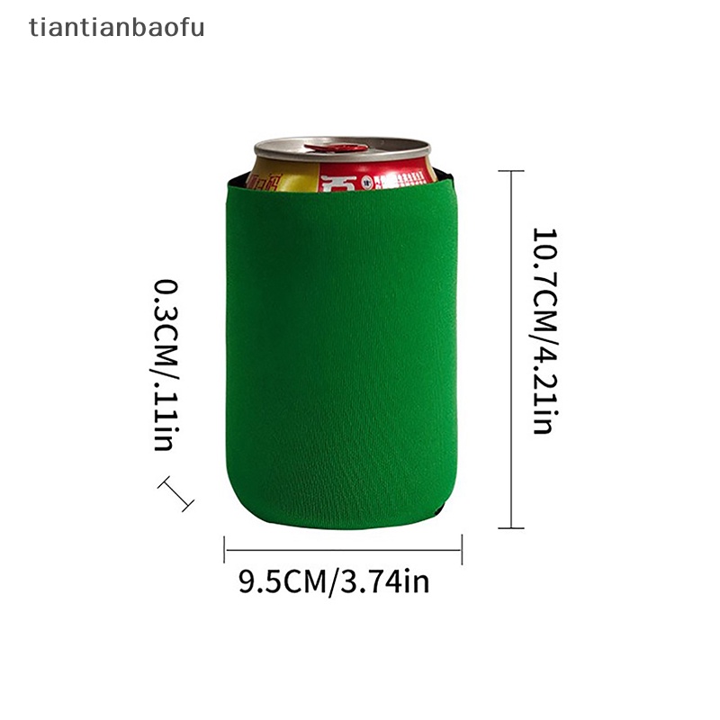 [tiantianbaofu] Beer Sleeves Camping Can Cup Soda Cover Neoprene Drink Cooler Botol Lengan Butik