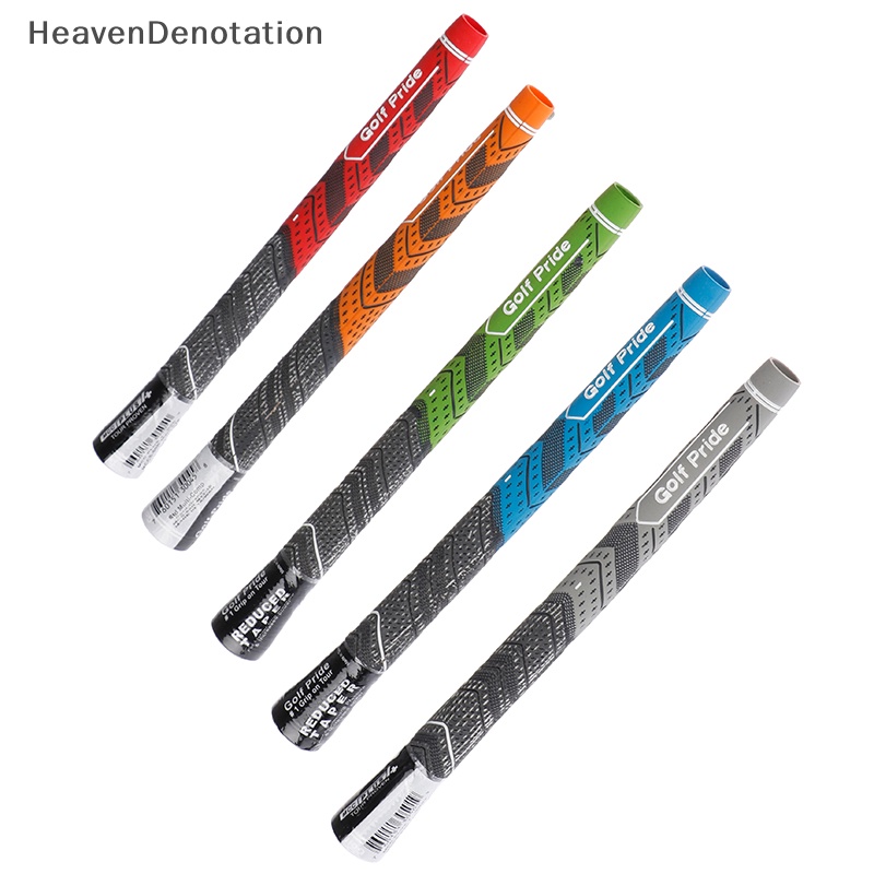 [HeavenDenotation] New Grip Anti Slip Multi Compound Golf Grips Golf Club Grips Rron Dan Grip Kayu HDV