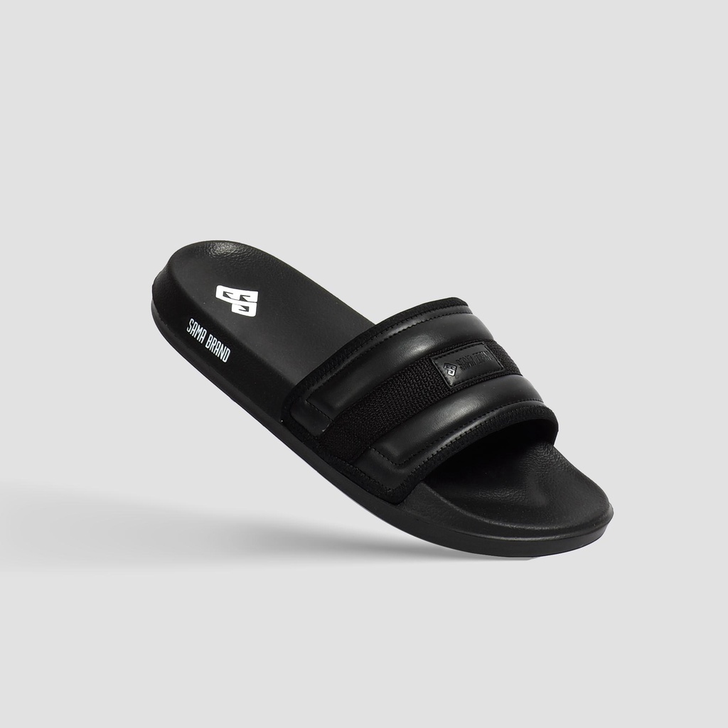 SANDAL SLIDE PRIA -  TR ZEKKA FULL BLACK