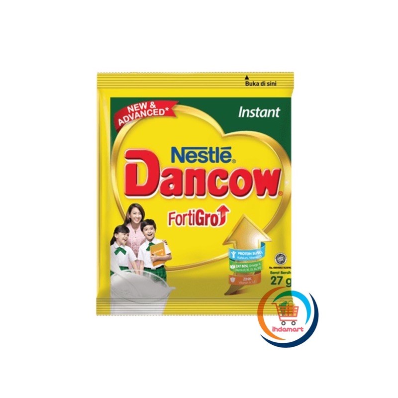 

Dancow Susu Bubuk Sachet 27 gr 1 Renceng Isi 10 pcs