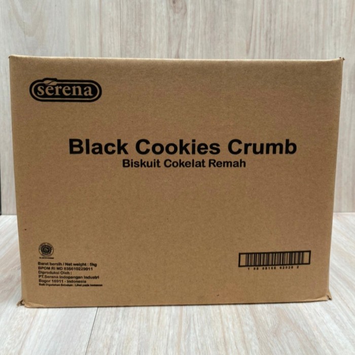 

Black Cookies Crumb / Biskuit Cokelat Remah Serena 5 KG