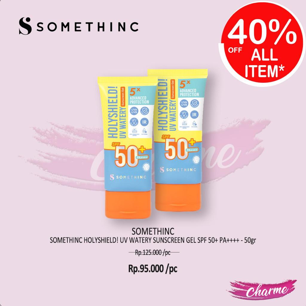 (READY &amp; ORI) SOMETHINC Holyshield UV Watery Sunscreen Gel SPF 50+ PA++++