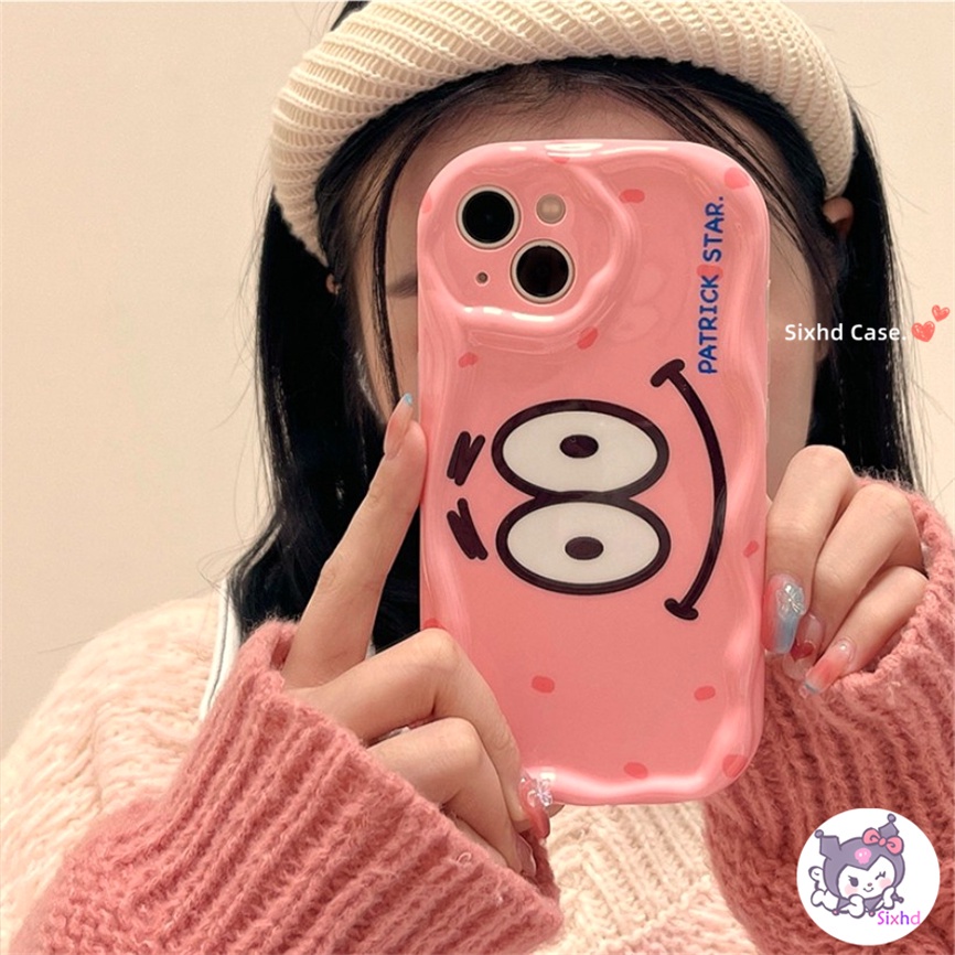 Samsung A14 A04e A12 A13 A24 A23 A22 A33 A50 A50s A30s A53 A54 A51 A52 A03s A02s A04 M12 M22 Fashion Kartun Spons Bayi 3D Tepi Melengkung Gelombang Glossy Casing Ponsel Soft Cover