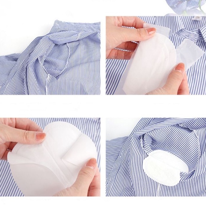 Pembalut Ketiak Anti Basah Dan Bau Penyerap Keringat Ketek Armpit Underarm Pad Lembut MX-1071