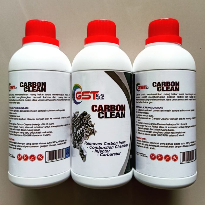 GST52 Carbon Cleaner 500ML Carbon Clear Pembersih Kerak Ruang Bakar