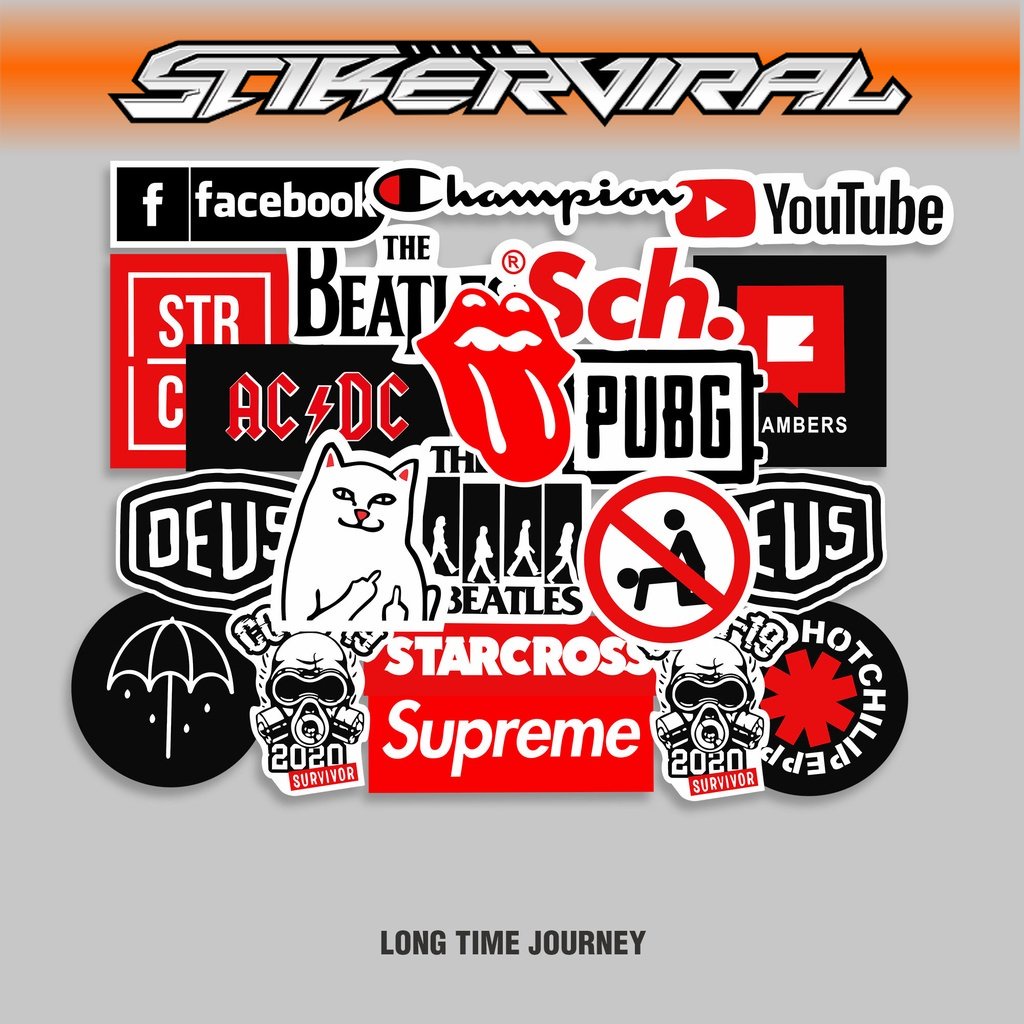 

STIKER GRAFTAC - SERIES 2color RED 19pcs - STIKER AESTHETIC LAPTOP, AKSESORIS HP, ANTI AIR, MOTIF,HELM,TUMBLER