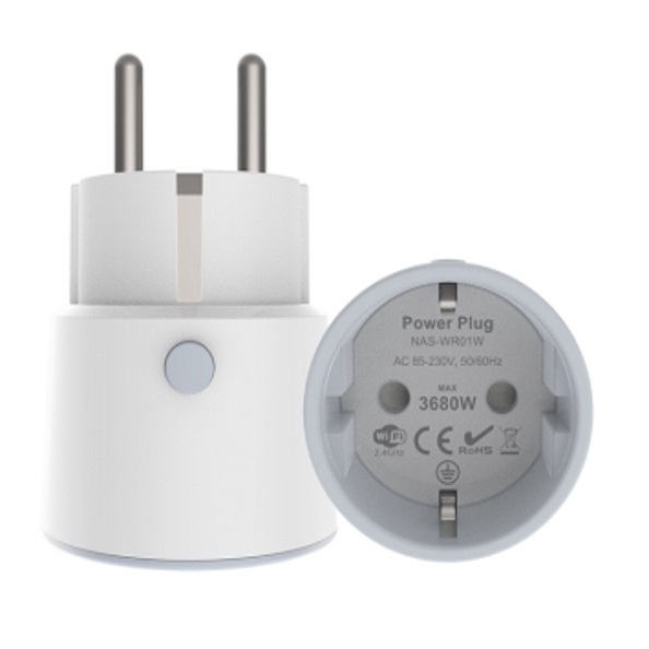 AMC Matter EU Smart Plug Apple HomeKit Colokan Stop Kontak Wireless Apple Home / Google Home / Amazon Alexa / Samsung SmartThings / Tuya / Smart Life