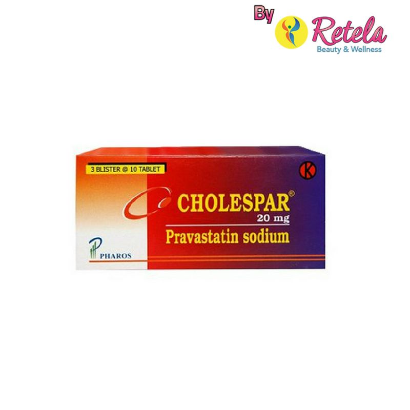 CHOLESPAR 20MG 1 STRIP 10 TABLET