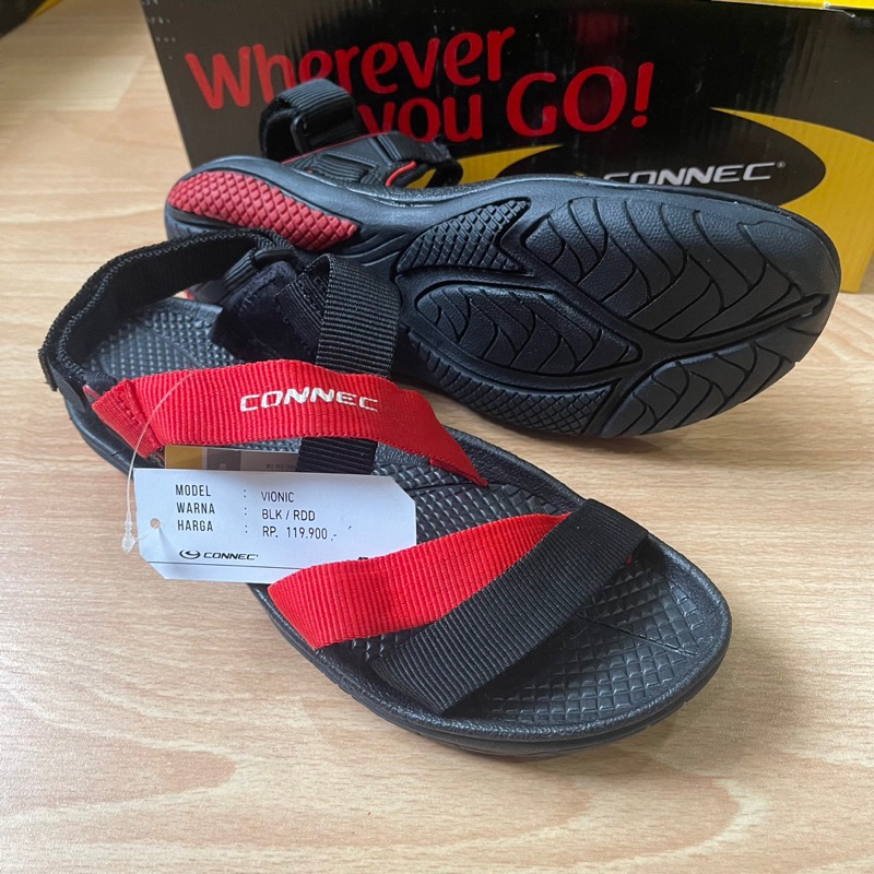 DISKON SANDAL WANITA KEKINIAN CONNEC VIONIC SEDONA BELIZE SELENA 100% BARU