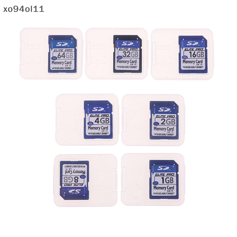 Xo SD Card 1GB 2GB 4GB 8GB 16GB 32GB 64GB Kartu Memori Flash Digital Aman OL