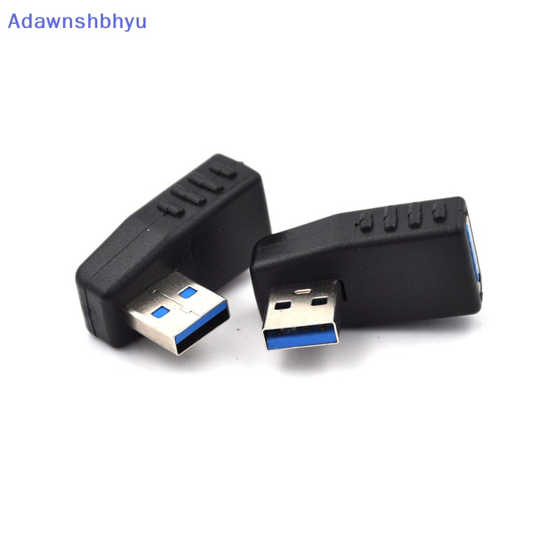 Adhyu USB 3.0 Male to Female Adaptor Siku L Shaped Extension Connector ID