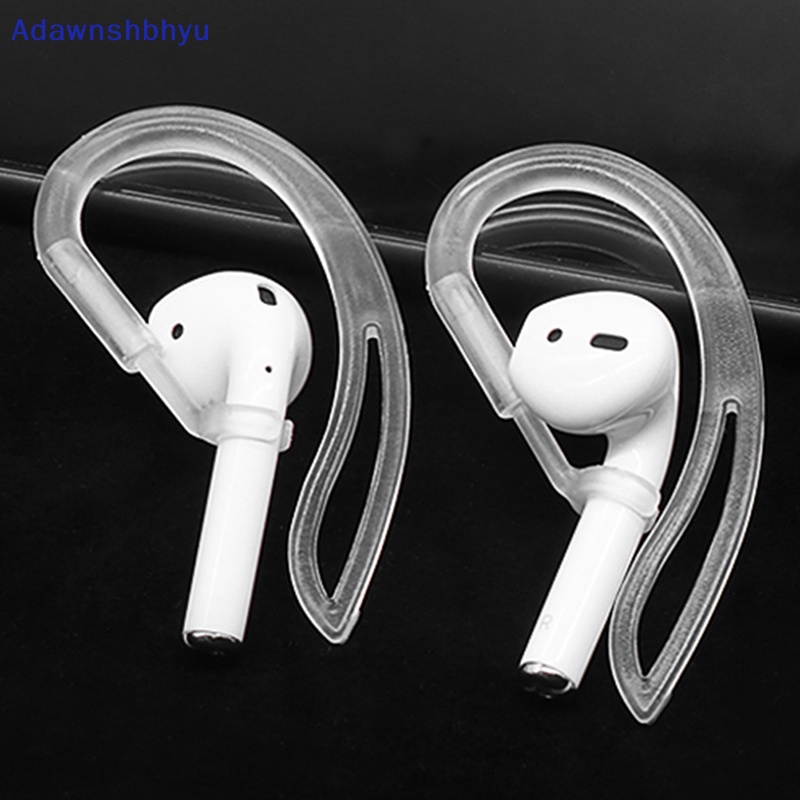 Adhyu 1pasang Wireless Bluetooth Earphone Earpods Ear Hooks Holder Earphone Kecil Dan Ringan Anti Jatuh Anti-slip Hook Headphone Aksesoris Untuk Air Pods ID