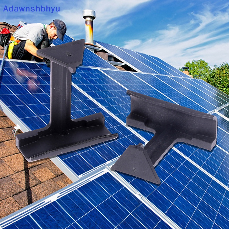 Adhyu 10Pcs 30 /40mm Panel Surya Air Debu Menghapus Drainase Klip Modul PV Klip Bersih ID